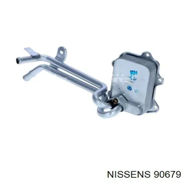 90679 Nissens radiador de aceite