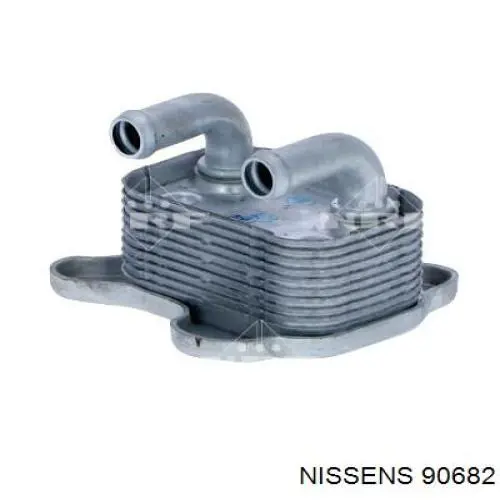 90682 Nissens radiador de aceite