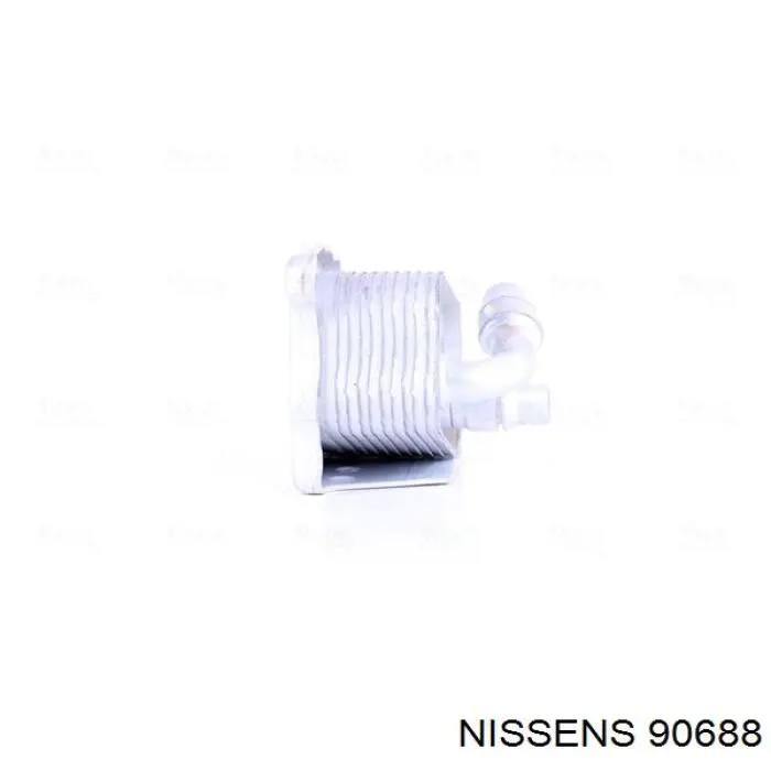 90688 Nissens radiador de aceite, bajo de filtro