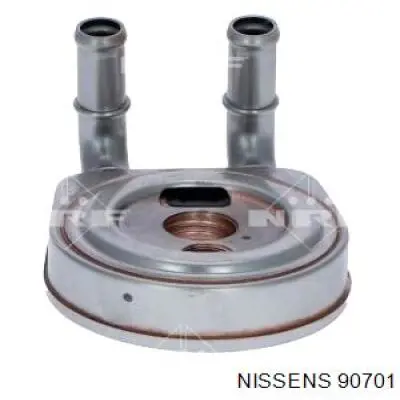 90701 Nissens radiador de aceite, bajo de filtro