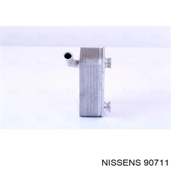 90711 Nissens radiador de aceite, bajo de filtro