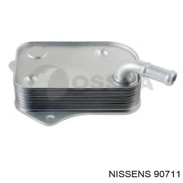 Radiador de aceite debajo del filtro 90711 Nissens