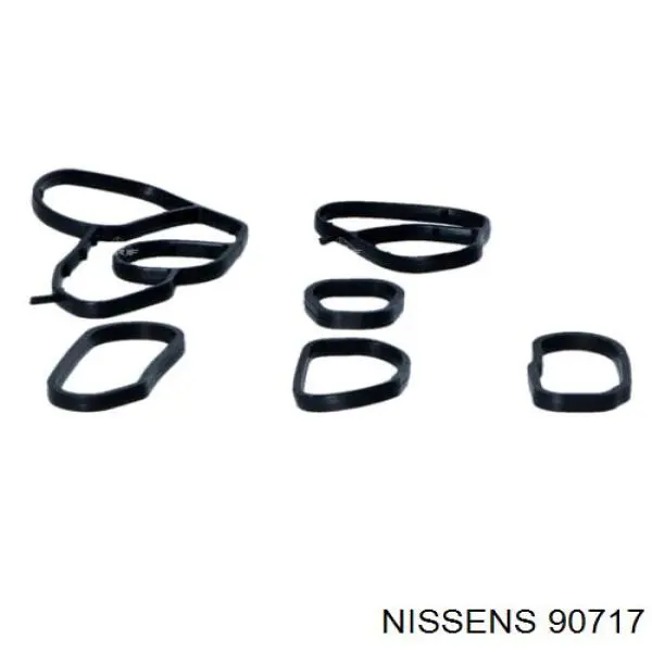 Radiador de aceite debajo del filtro 90717 Nissens