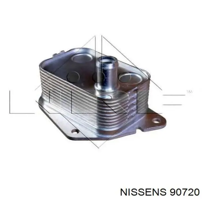90720 Nissens radiador de aceite