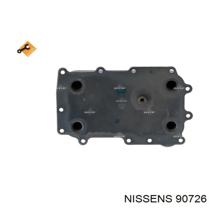 Radiador de aceite NISSENS 90726