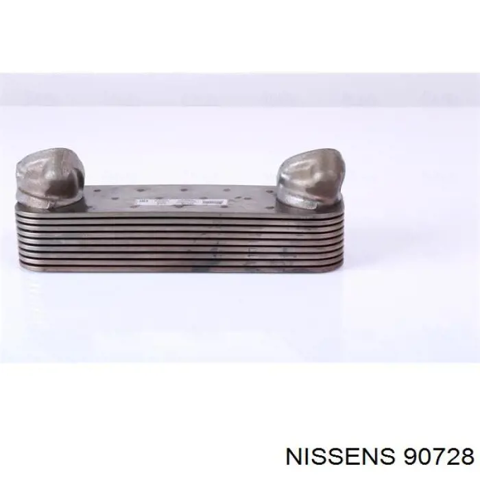 90728 Nissens radiador de aceite