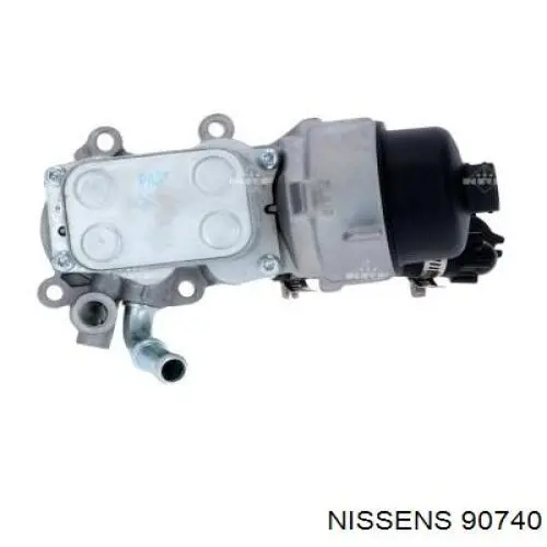 Radiador de aceite debajo del filtro Nissens 90740 precio, desde 38,68 EUR