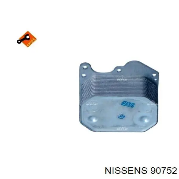 Comprar 90752 Nissens Radiador de aceite debajo del filtro