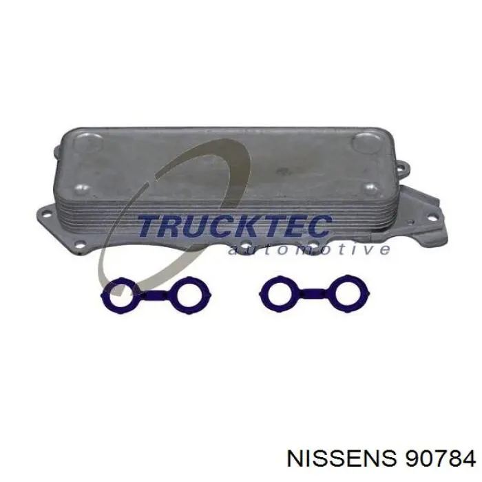 Radiador de aceite debajo del filtro Nissens 90784 precio, desde 49,09 EUR