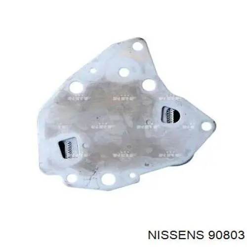 Radiador de aceite debajo del filtro 90803 Nissens