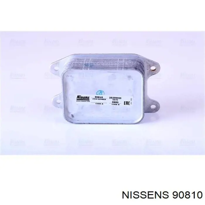 90810 Nissens radiador de aceite