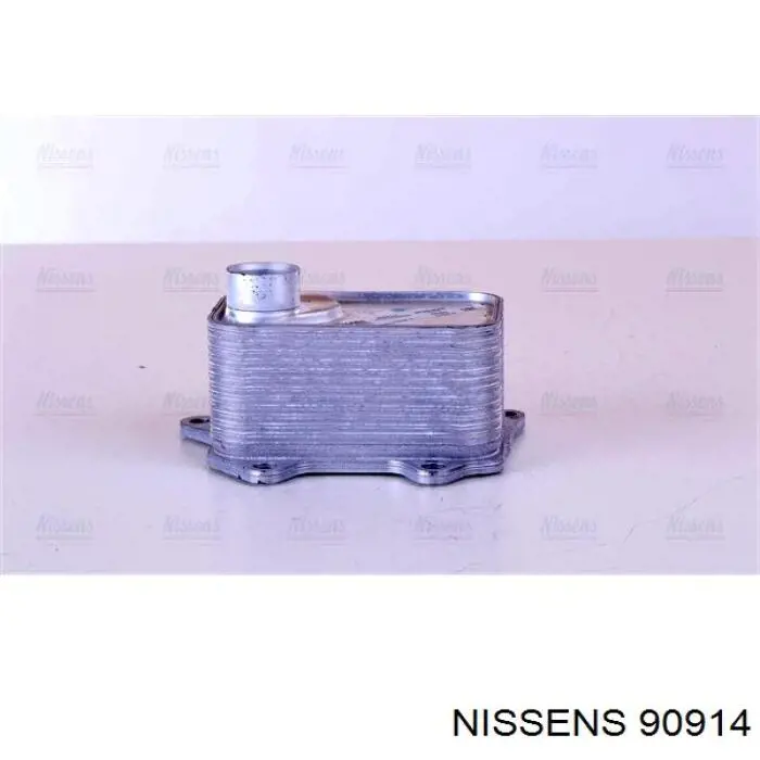 90914 Nissens radiador de aceite, bajo de filtro