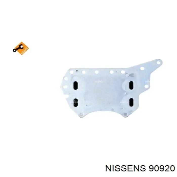 90920 Nissens radiador de aceite, bajo de filtro