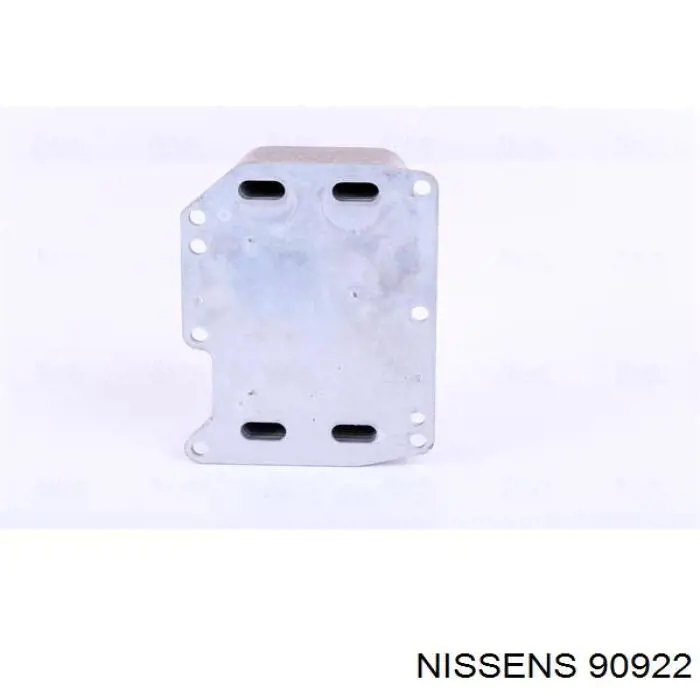 Radiador de aceite debajo del filtro Nissens 90922 precio, desde 60,95 EUR