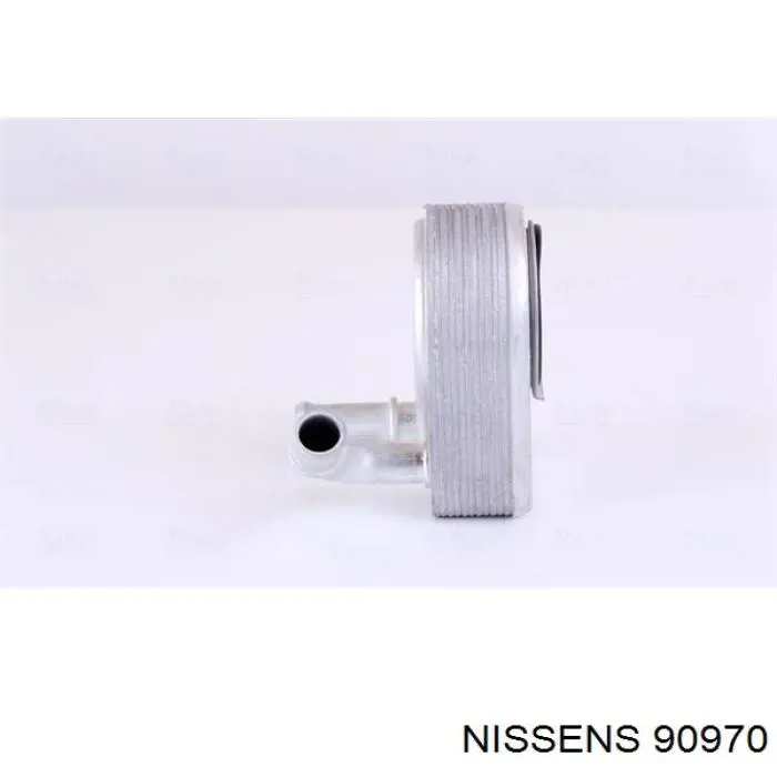 90970 Nissens radiador de aceite, bajo de filtro