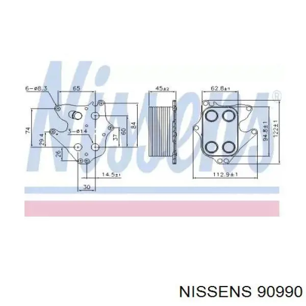 90990 Nissens