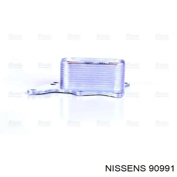90991 Nissens radiador de aceite, bajo de filtro