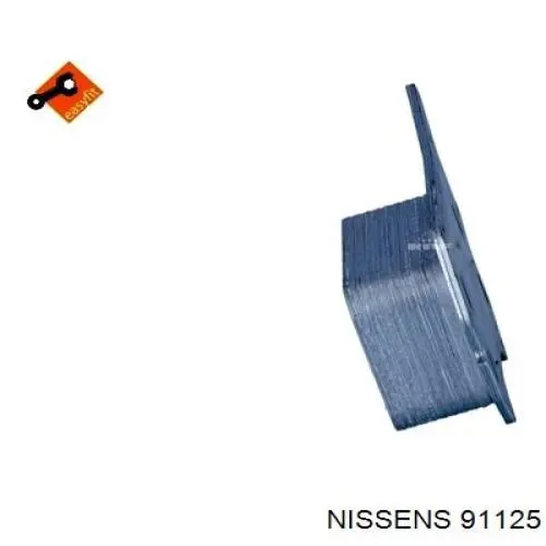 91125 Nissens Radiador de aceite debajo del filtro