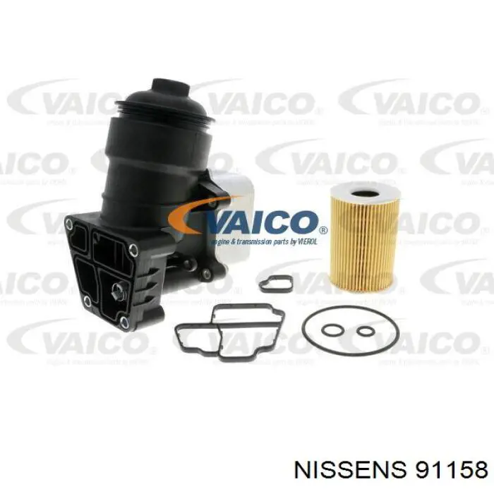 91158 Nissens Portafiltro de aceite
