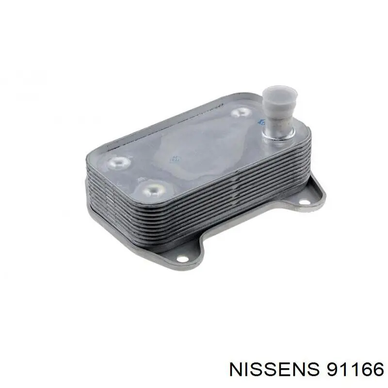 91166 Nissens radiador de aceite