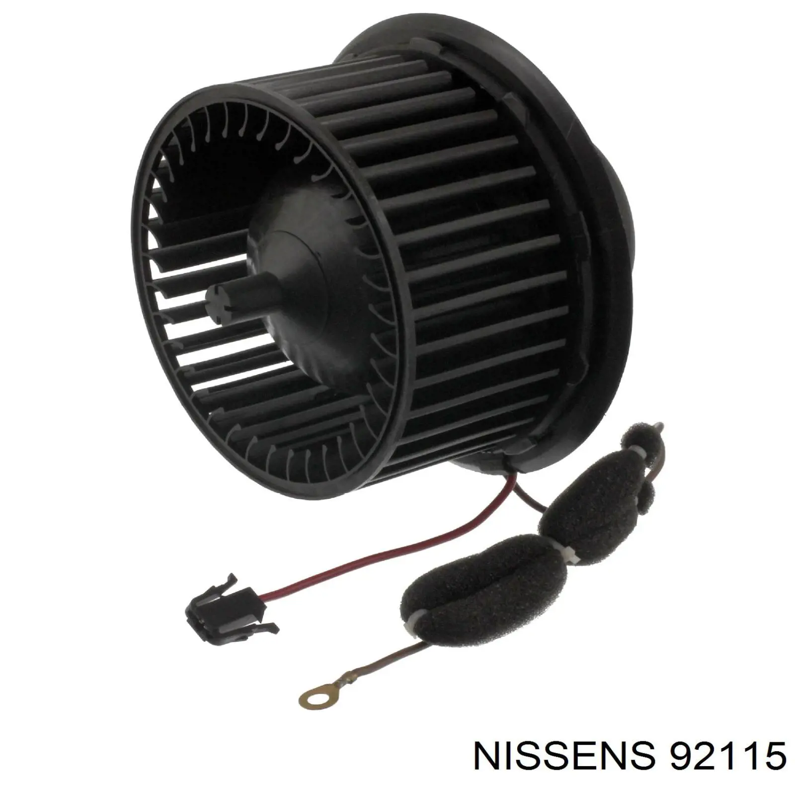 92115 Nissens evaporador, aire acondicionado