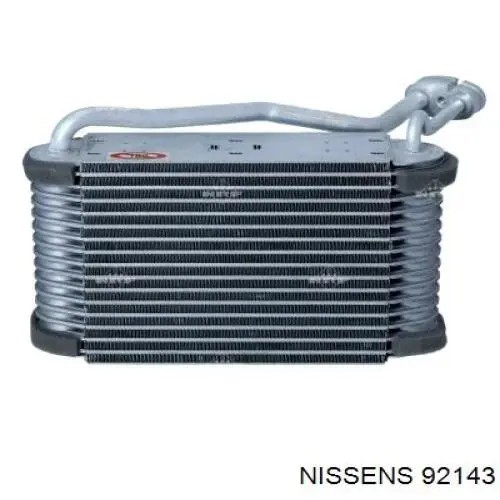 92143 Nissens evaporador, aire acondicionado