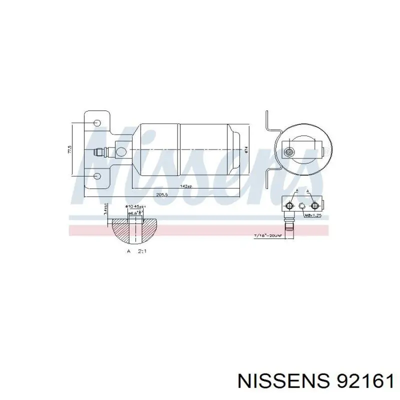 821490N Dasis Evaporador, aire acondicionado
