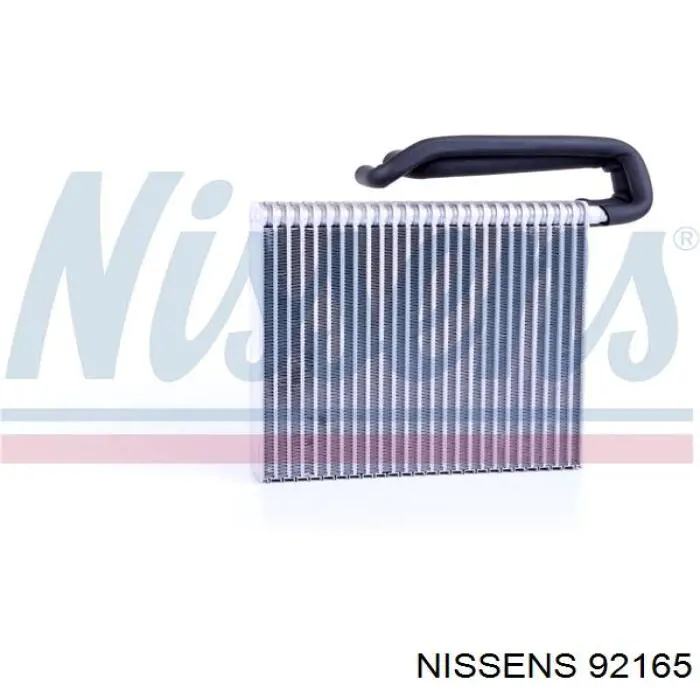 92165 Nissens evaporador, aire acondicionado