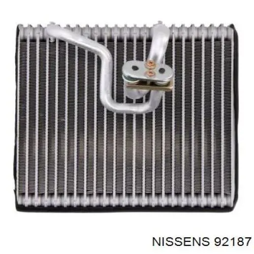 92187 Nissens evaporador, aire acondicionado