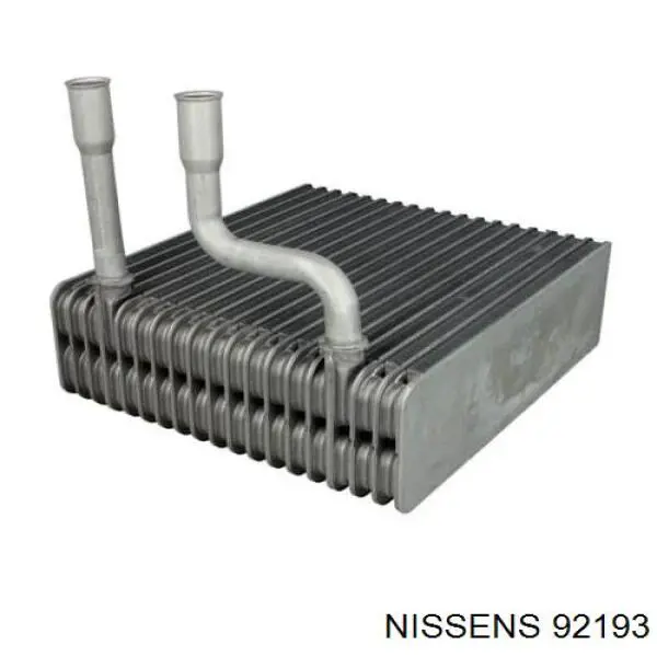 92193 Nissens evaporador, aire acondicionado