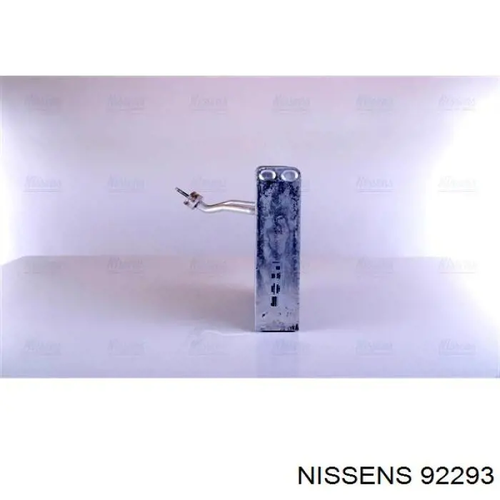 92293 Nissens evaporador, aire acondicionado