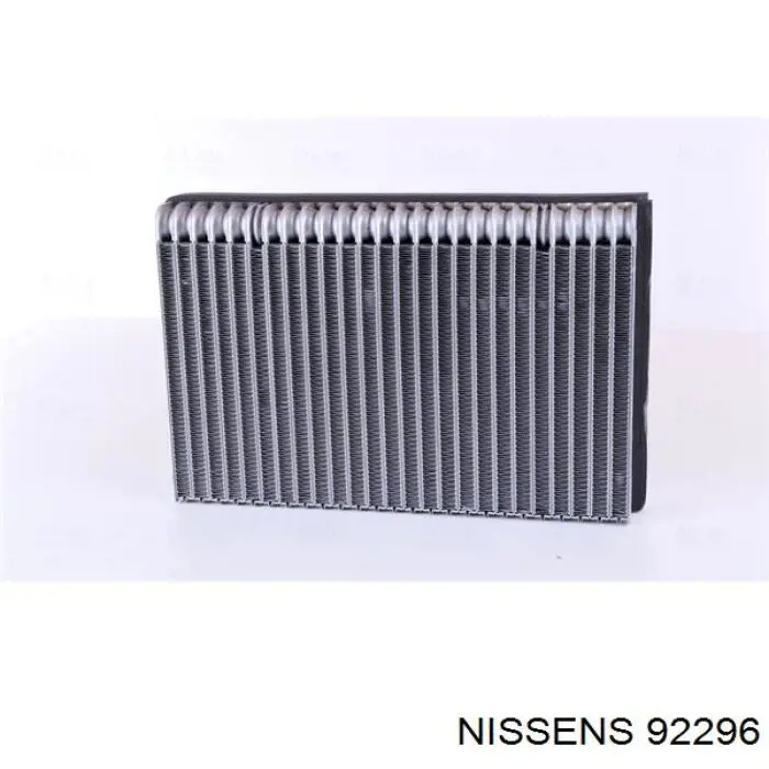 92296 Nissens evaporador, aire acondicionado