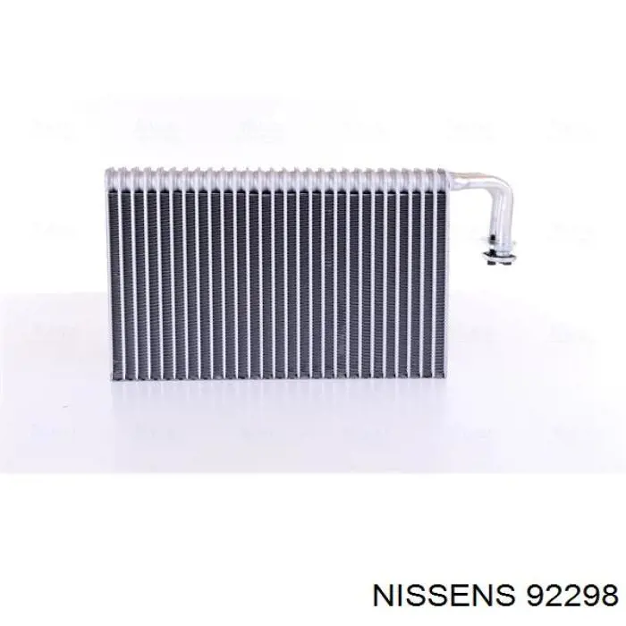 92298 Nissens evaporador, aire acondicionado