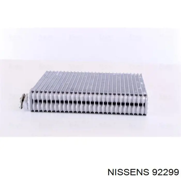 92299 Nissens evaporador, aire acondicionado