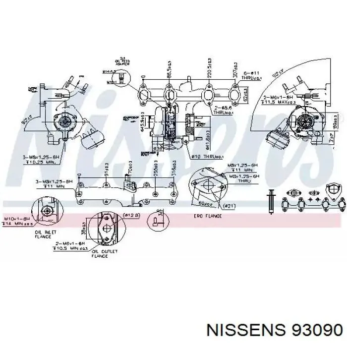 GT1749V5006TURBO SL Turbo Turbo para motor