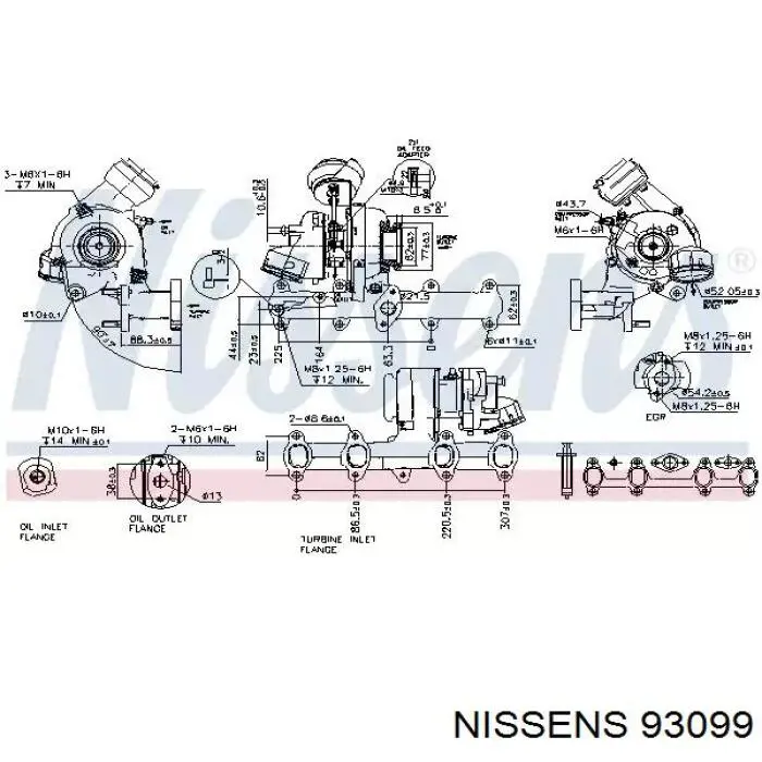 GT1646VSL12726TURBO SL Turbo Turbo para motor