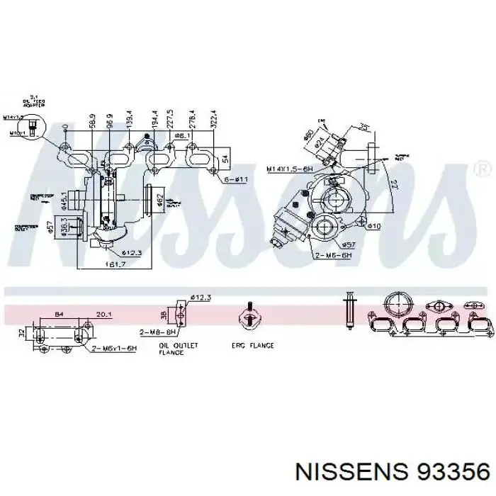 Turbocompresor SL Turbo GT1646VSL12730TURBO precio, desde 59,96 EUR