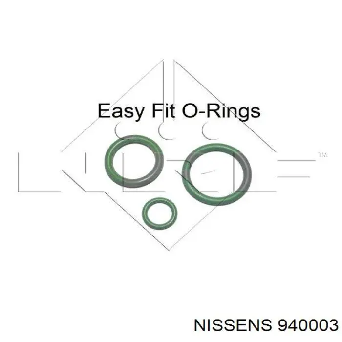 Comprar 940003 Nissens Condensador de aire acondicionado