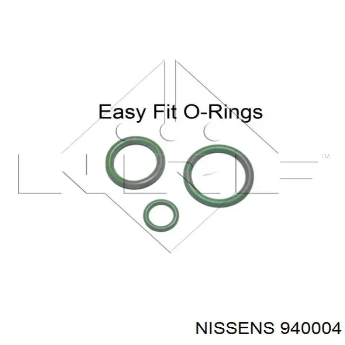 940004 Nissens condensador aire acondicionado
