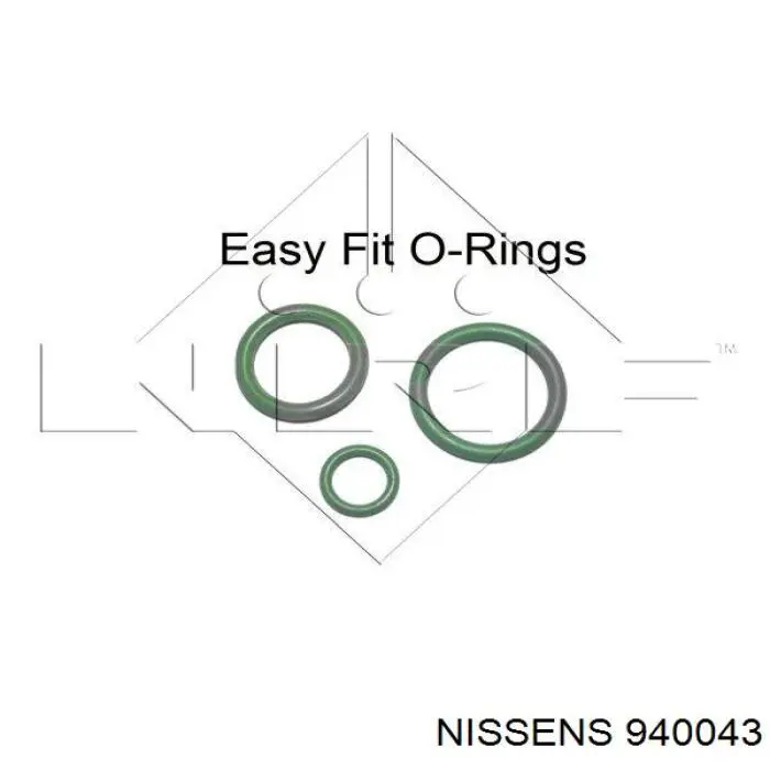 Comprar 940043 Nissens Condensador de aire acondicionado