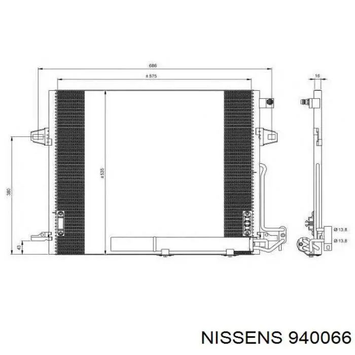 Comprar A1645000054 Mercedes Condensador de aire acondicionado