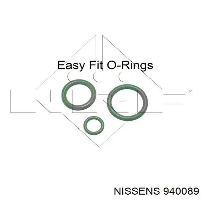 940089 Nissens condensador aire acondicionado
