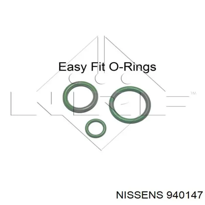 Condensador aire acondicionado 940147 Nissens