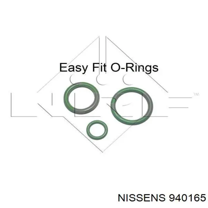940165 Nissens condensador aire acondicionado