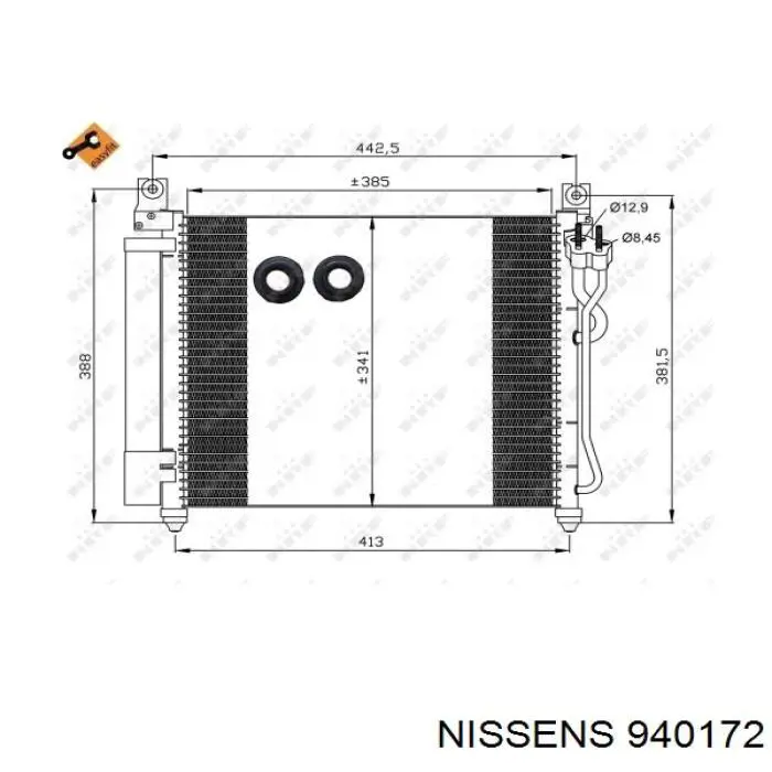 Comprar 9760607550 Hyundai/Kia Condensador de aire acondicionado
