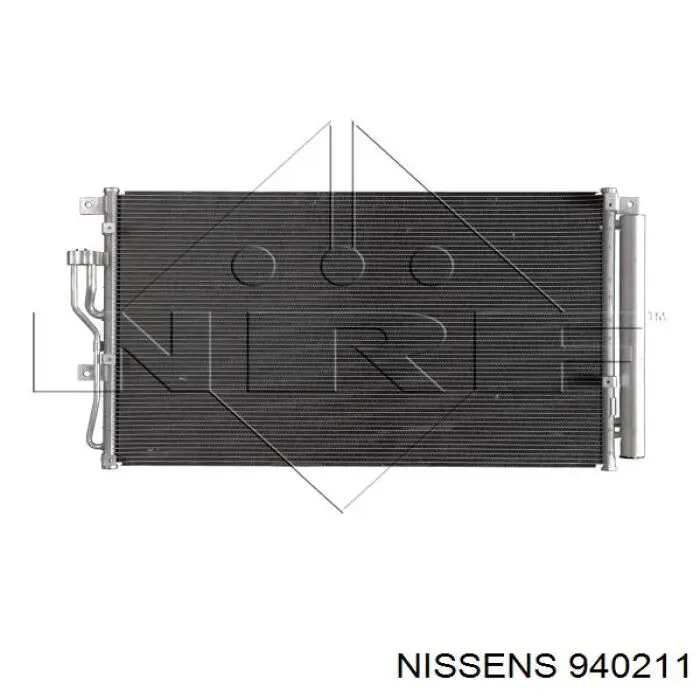 940211 Nissens condensador aire acondicionado