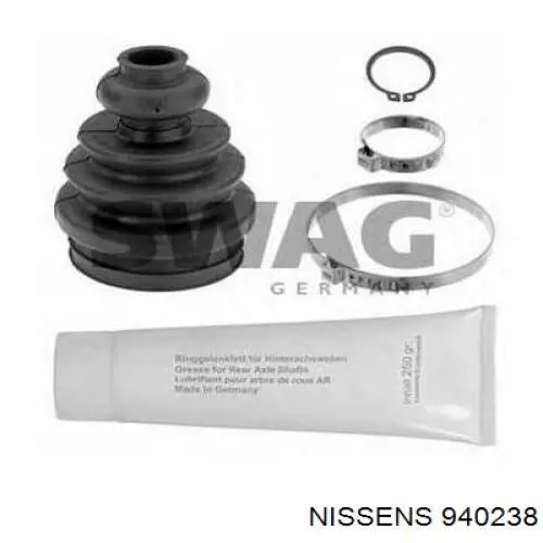 Condensador aire acondicionado 940238 Nissens