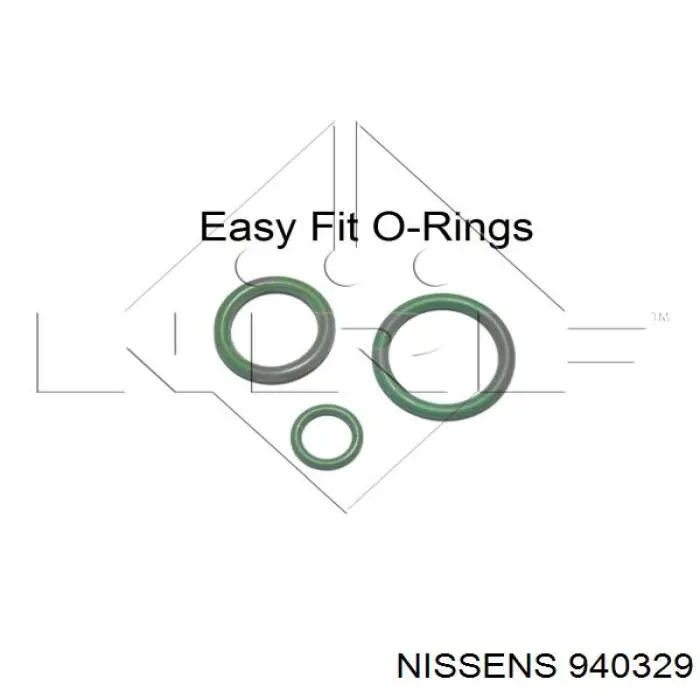 940329 Nissens condensador aire acondicionado