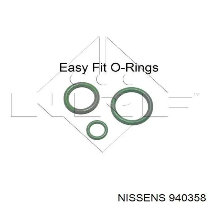 940358 Nissens condensador aire acondicionado