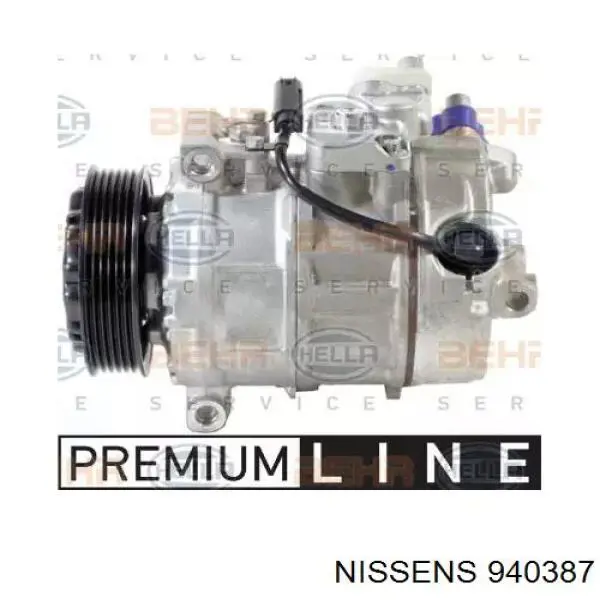 940387 Nissens condensador aire acondicionado